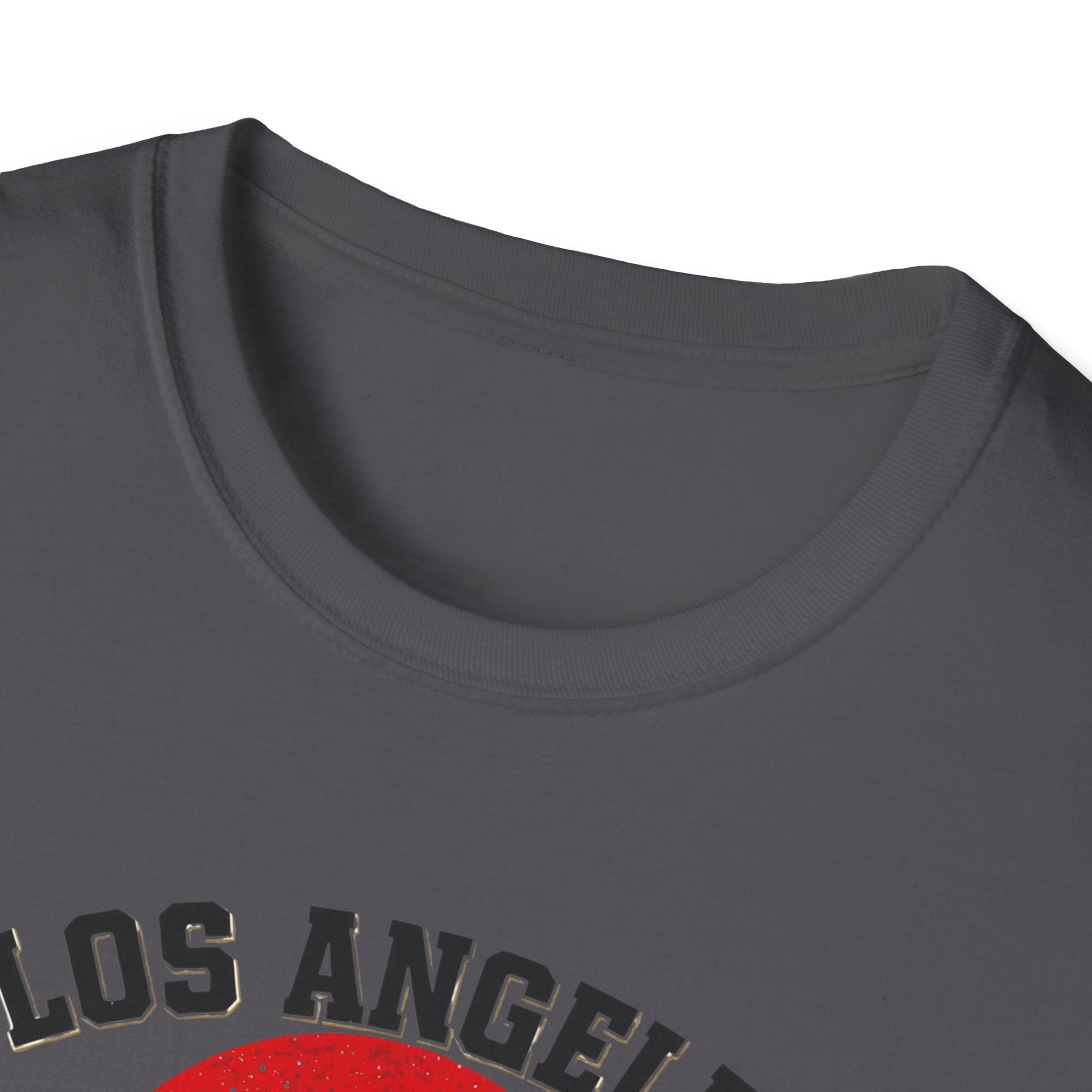 Los Angeles Vintage Sunset T-Shirt — "I’m Just Here for the Street Cred" Car Graphic