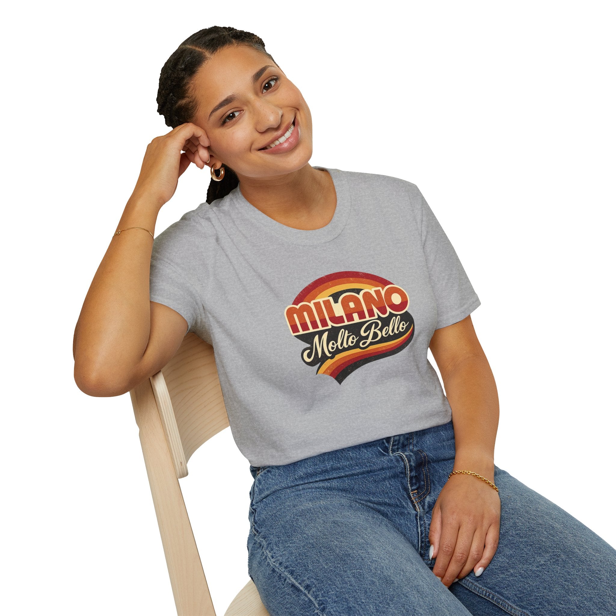 Milano Molto Bello Retro T-Shirt — Vintage Italian Graphic Tee