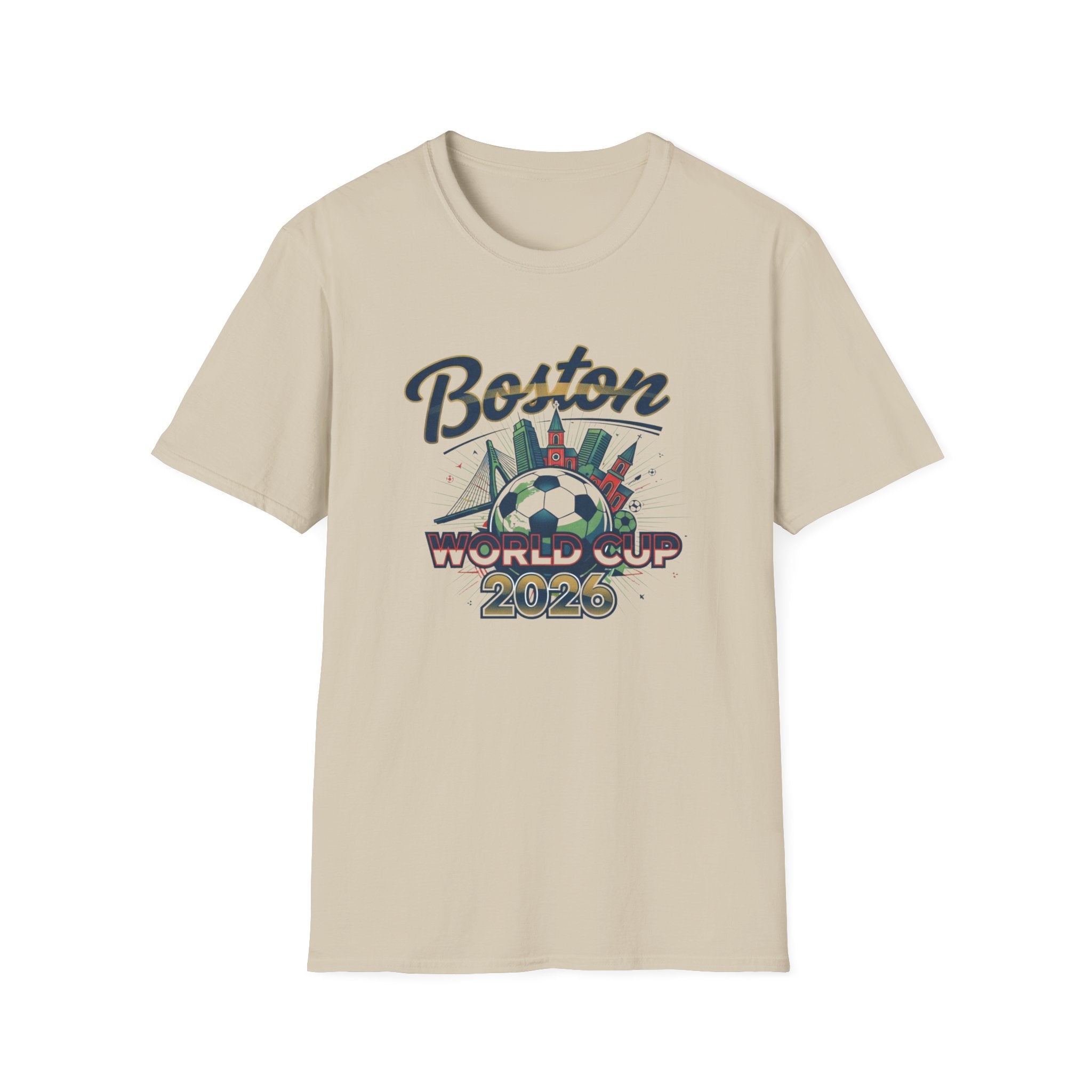 Boston World Cup 2026 Soccer T-Shirt