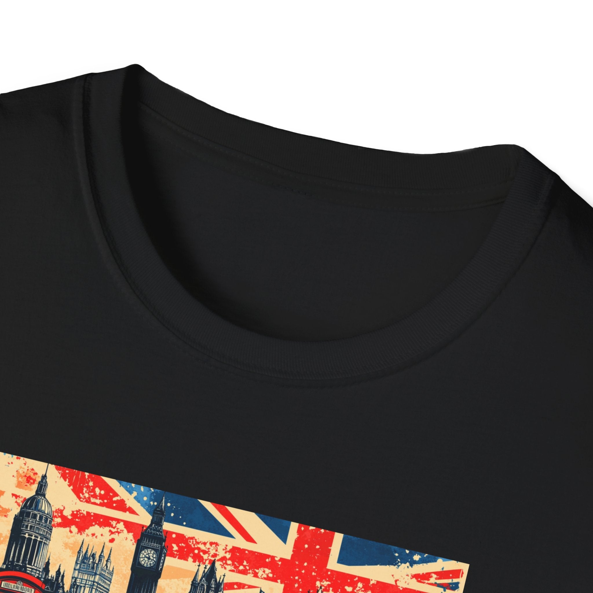 London Skyline Graphic T-Shirt | Union Jack, Tower Bridge, Red Phone Booth