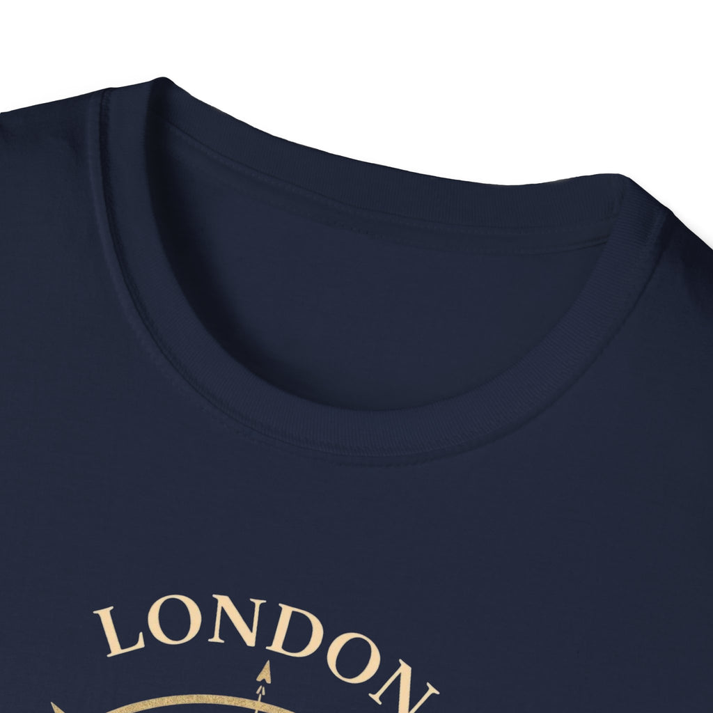 London Compass T-Shirt — "I’m Not Lost, I’m Simply Urban Exploring"