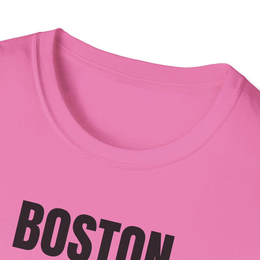 Boston Retro Stripes T-Shirt | Vintage City Graphic