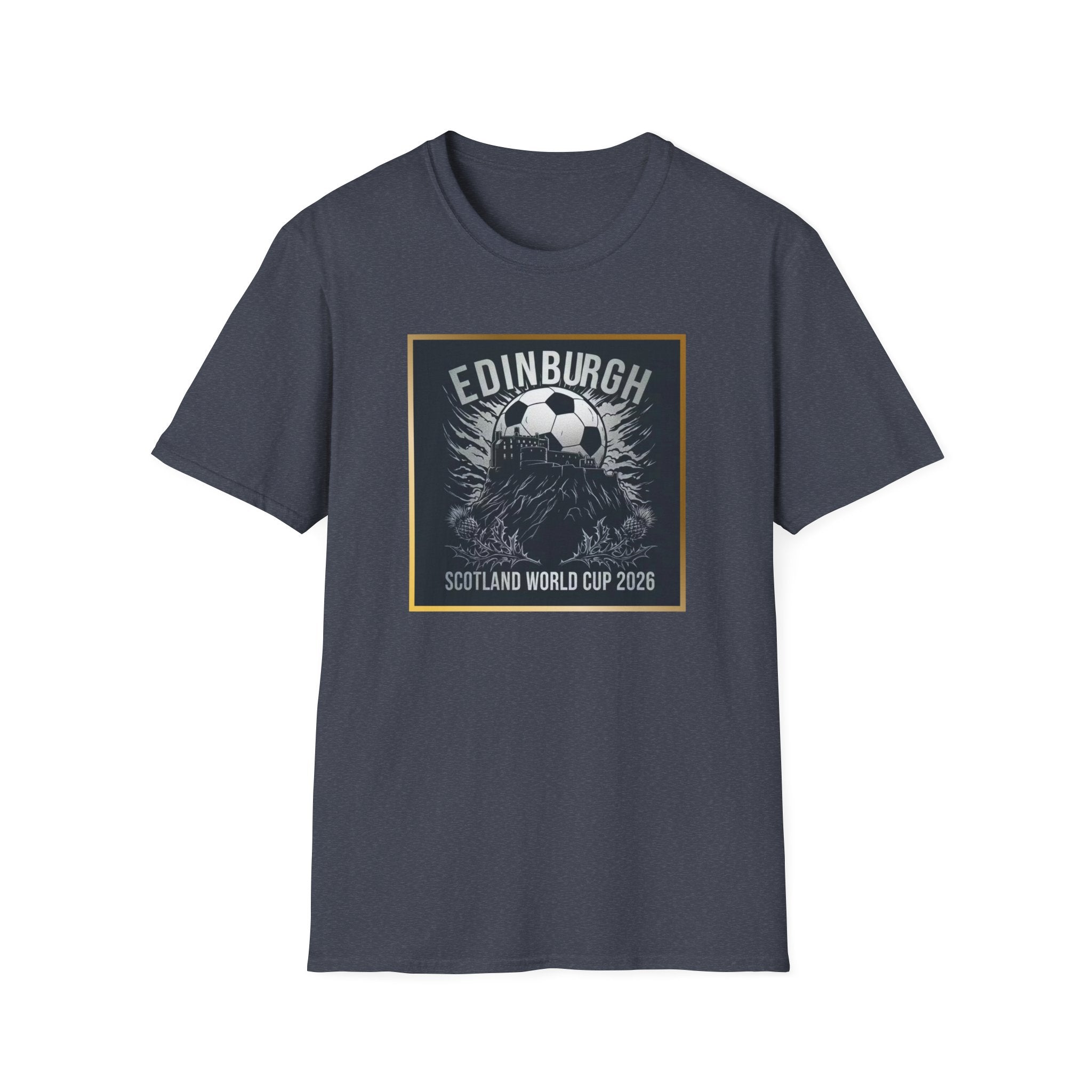 Edinburgh Soccer T-Shirt – Scotland World Cup 2026 Football Tee