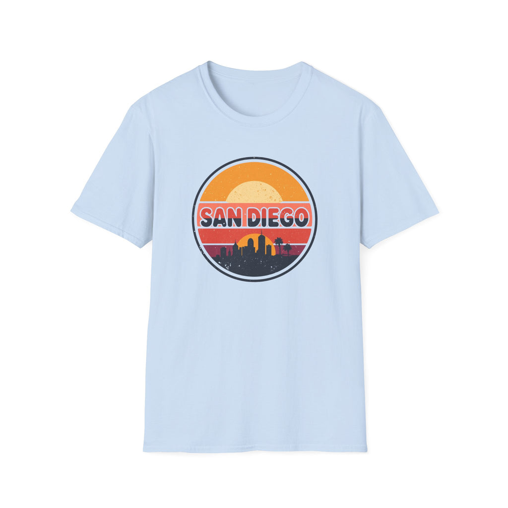 San Diego Sunset Graphic T-Shirt