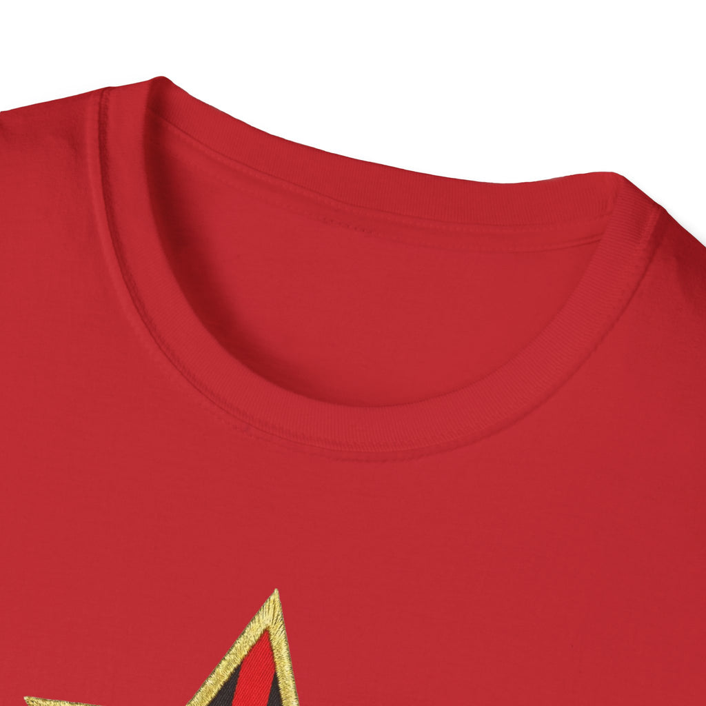 Milano Star Crest T-Shirt | Italian Flag Stripe Icon