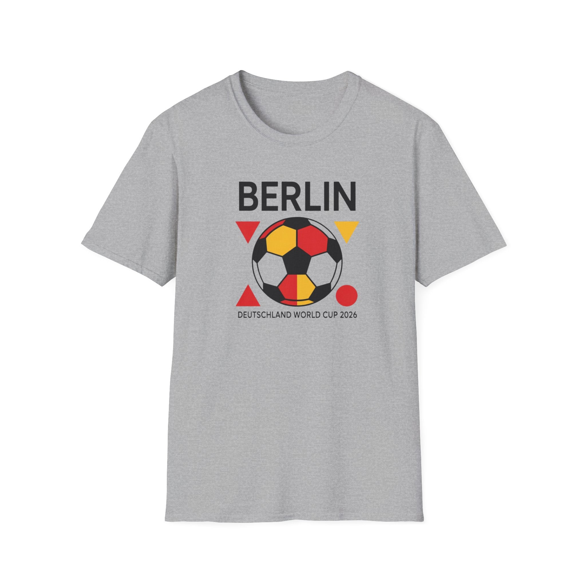 Berlin Soccer T‑Shirt — Deutschland World Cup 2026 Fan Tee