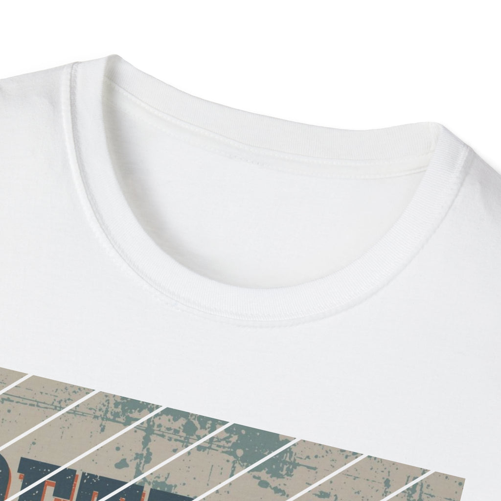 Detroit Hustle T-Shirt — Vintage Distressed Motor City Tee