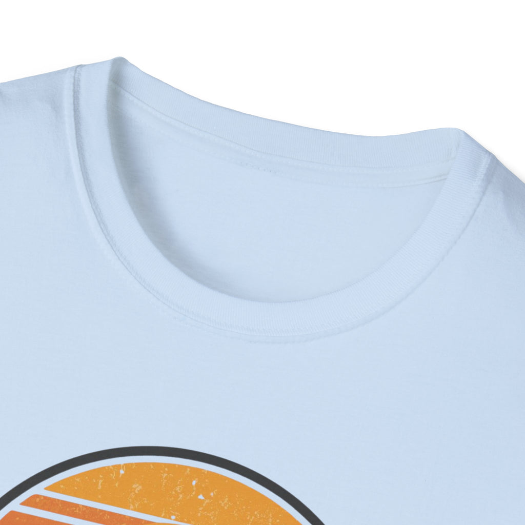 Dallas Sunset Skyline T‑Shirt — Retro Cityscape Tee