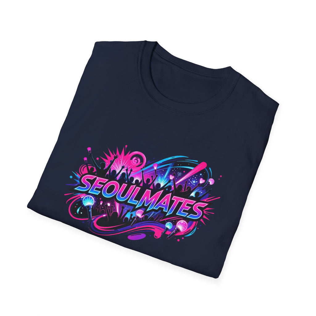 Seoulmates Graphic T-Shirt — Neon K-Pop City Vibe Tee