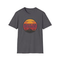 Dallas Sunset Skyline T‑Shirt — Retro Cityscape Tee