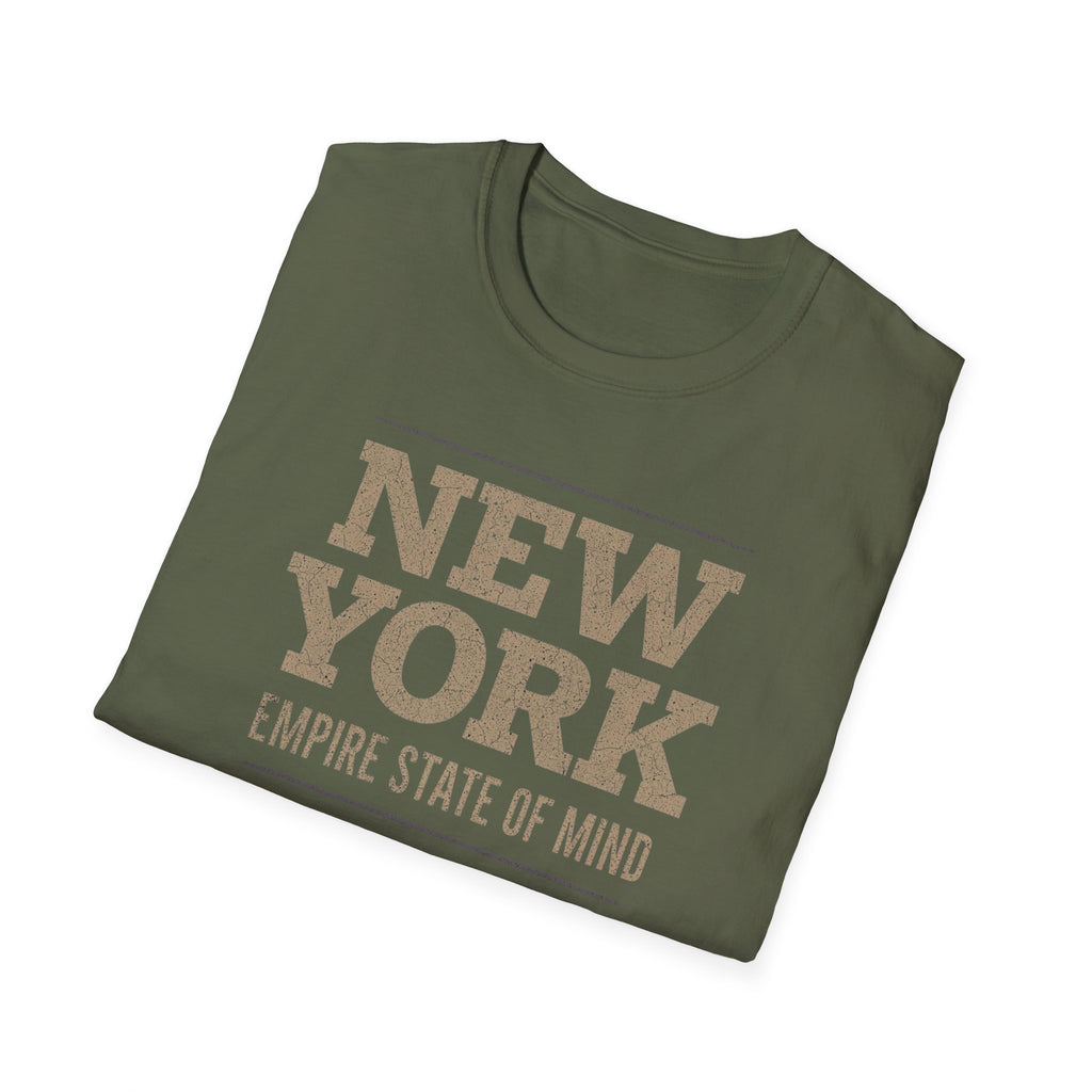 New York Empire State of Mind T-Shirt | NYC typography tee
