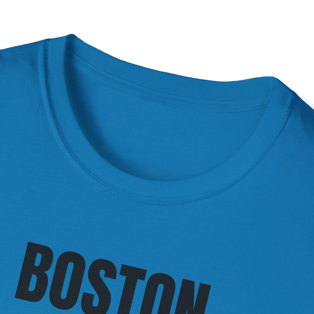 Boston Retro Stripes T-Shirt | Vintage City Graphic
