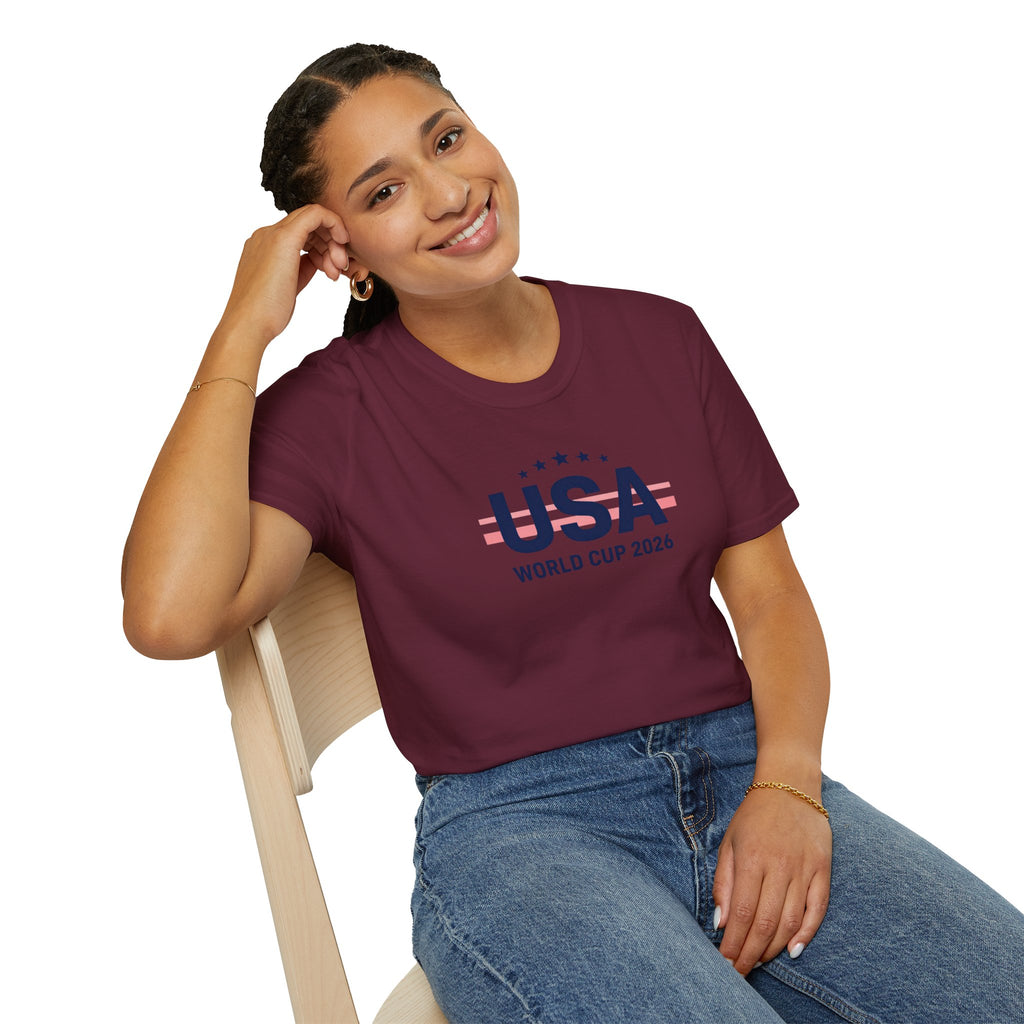 USA World Cup 2026 T‑Shirt — Patriotic Soccer Fan Tee