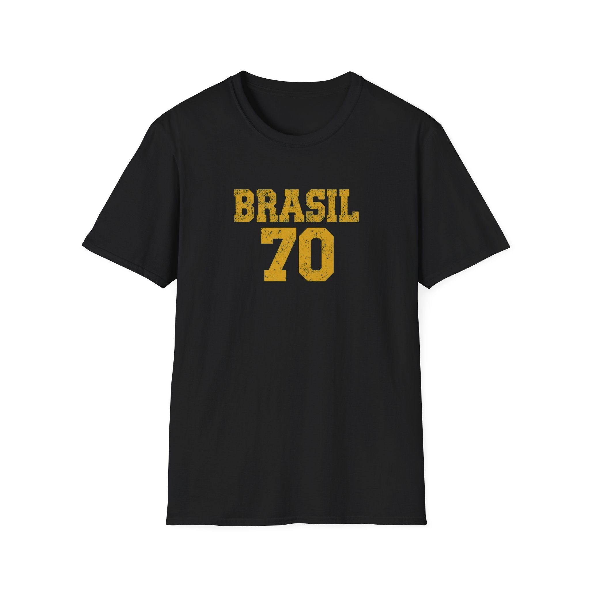 Brasil 70 T-Shirt | Vintage Sports Jersey Number