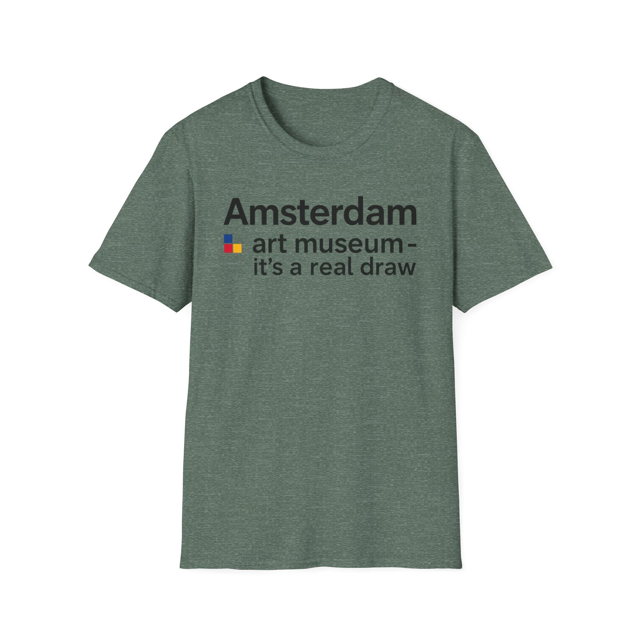 Amsterdam Art Museum T-Shirt — "it's a real draw" Graphic Tee