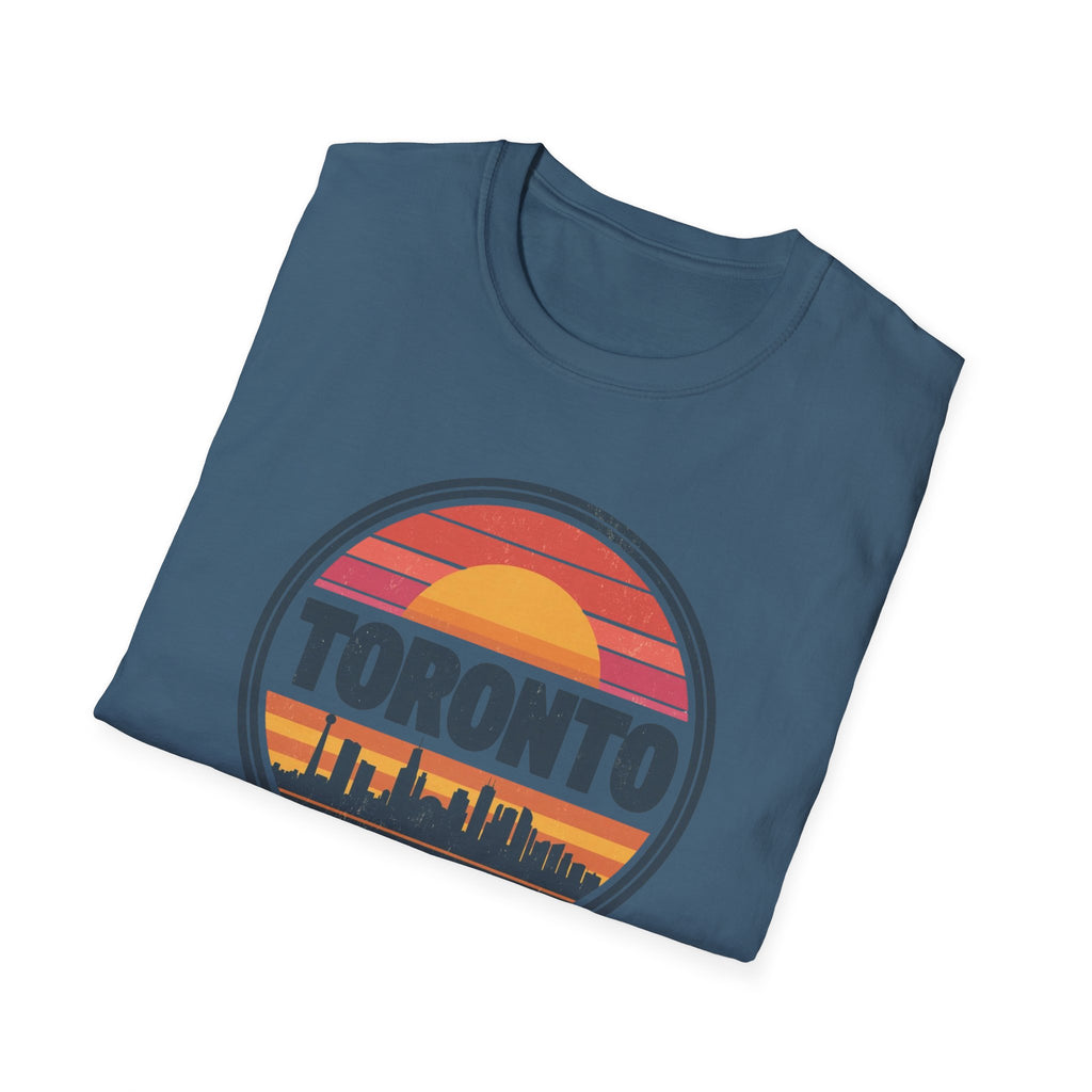 Toronto Sunset T-Shirt — Retro City Skyline Graphic Tee