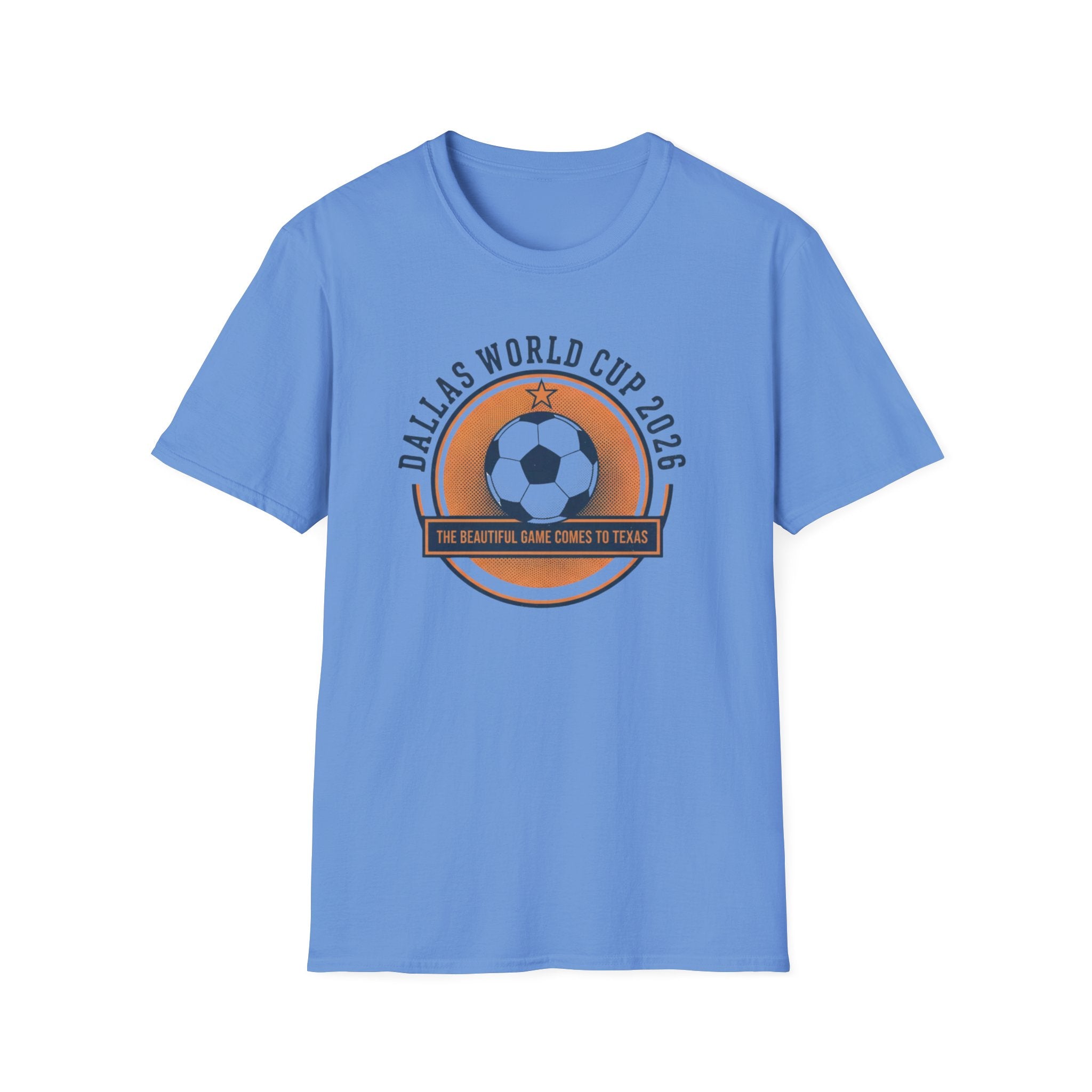 Dallas World Cup 2026 Soccer T-Shirt — "The Beautiful Game Comes to Texas"