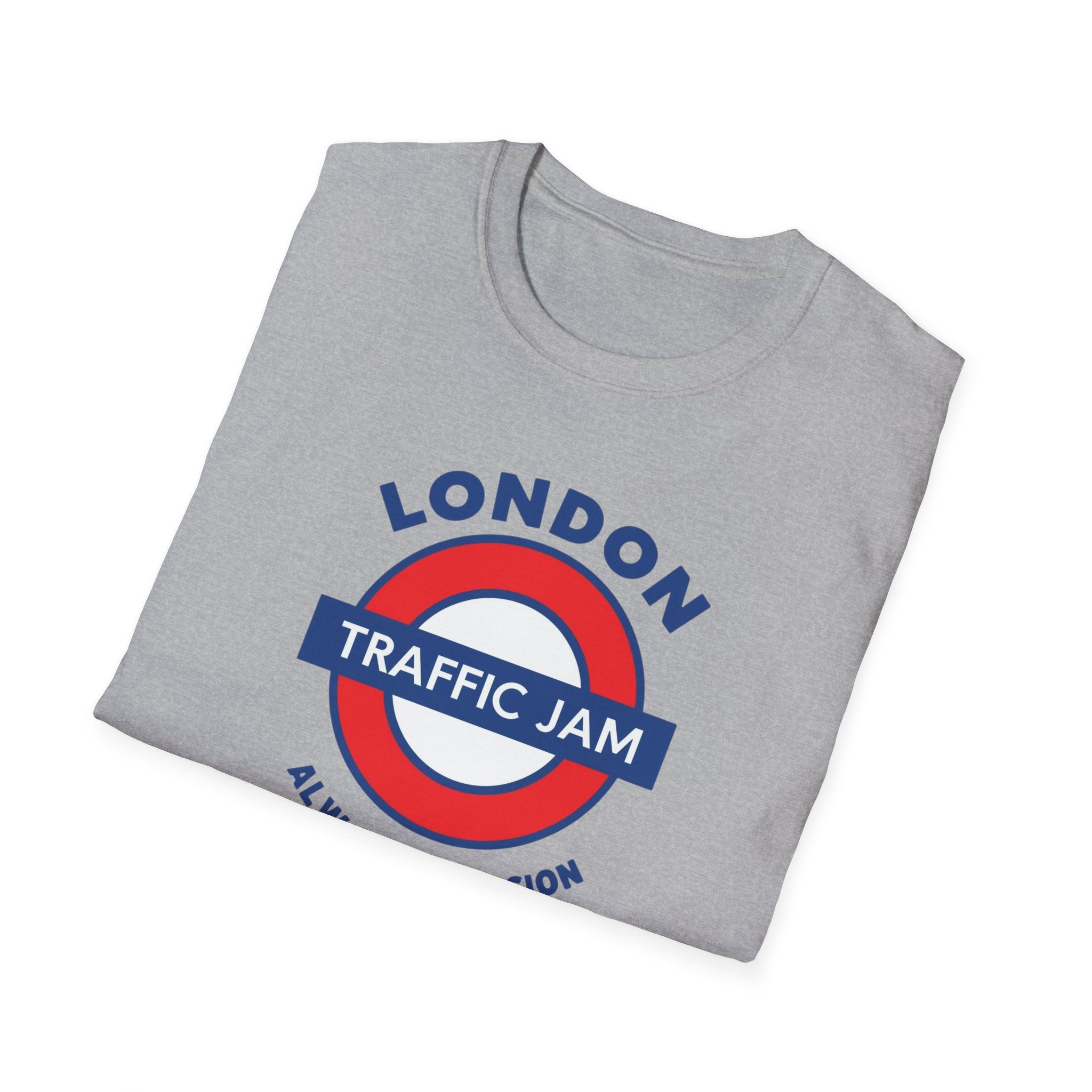 T-Shirt — London 'Traffic Jam' Retro Tube Logo Tee