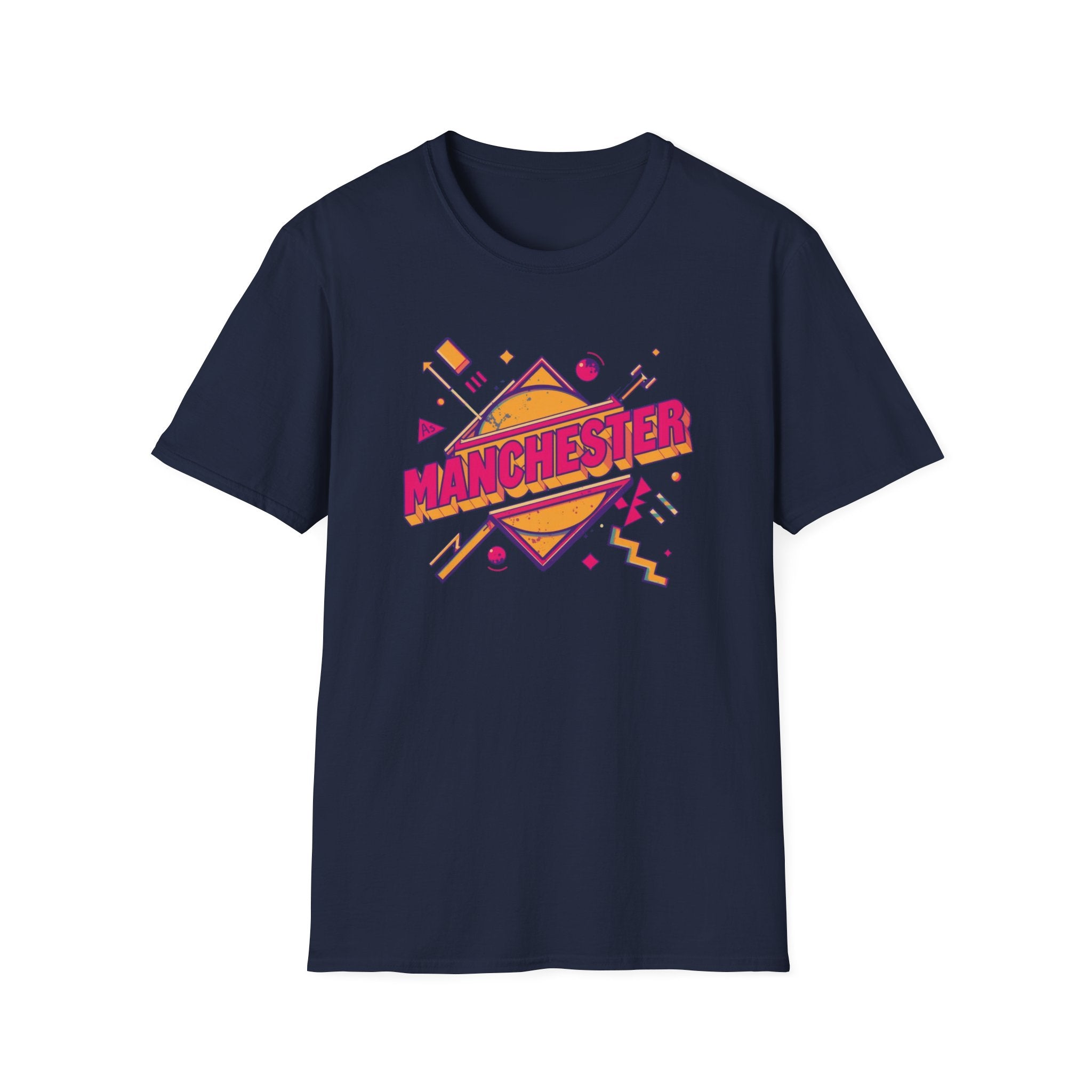 Manchester Retro Graphic T-Shirt
