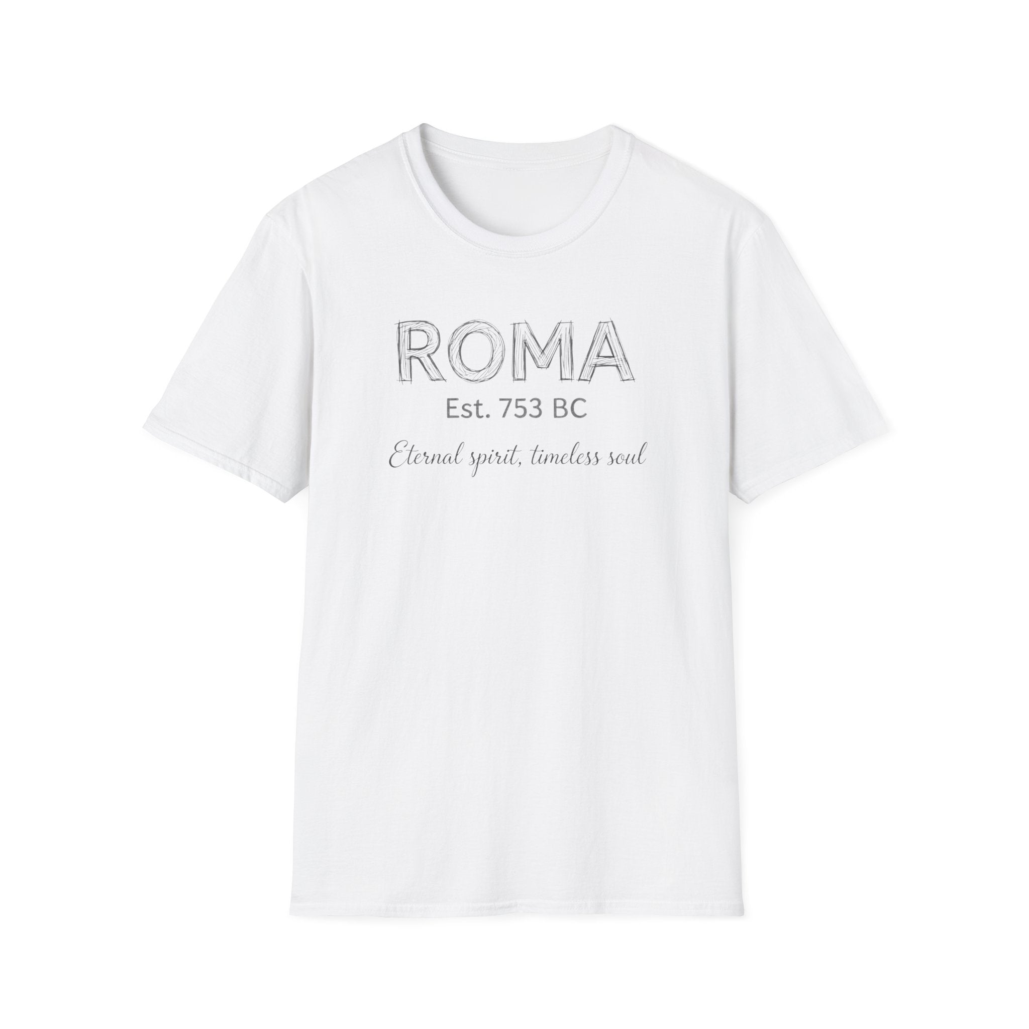 Roma Est. 753 BC T-Shirt – Vintage Rome Travel Tee