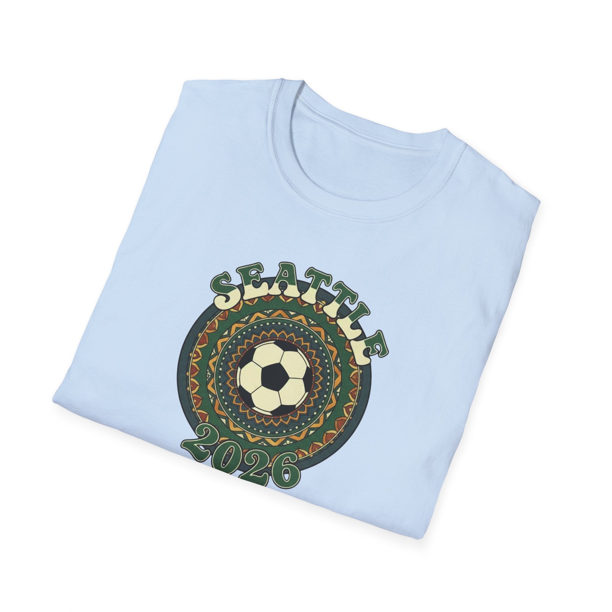 Seattle Soccer Mandala T-Shirt