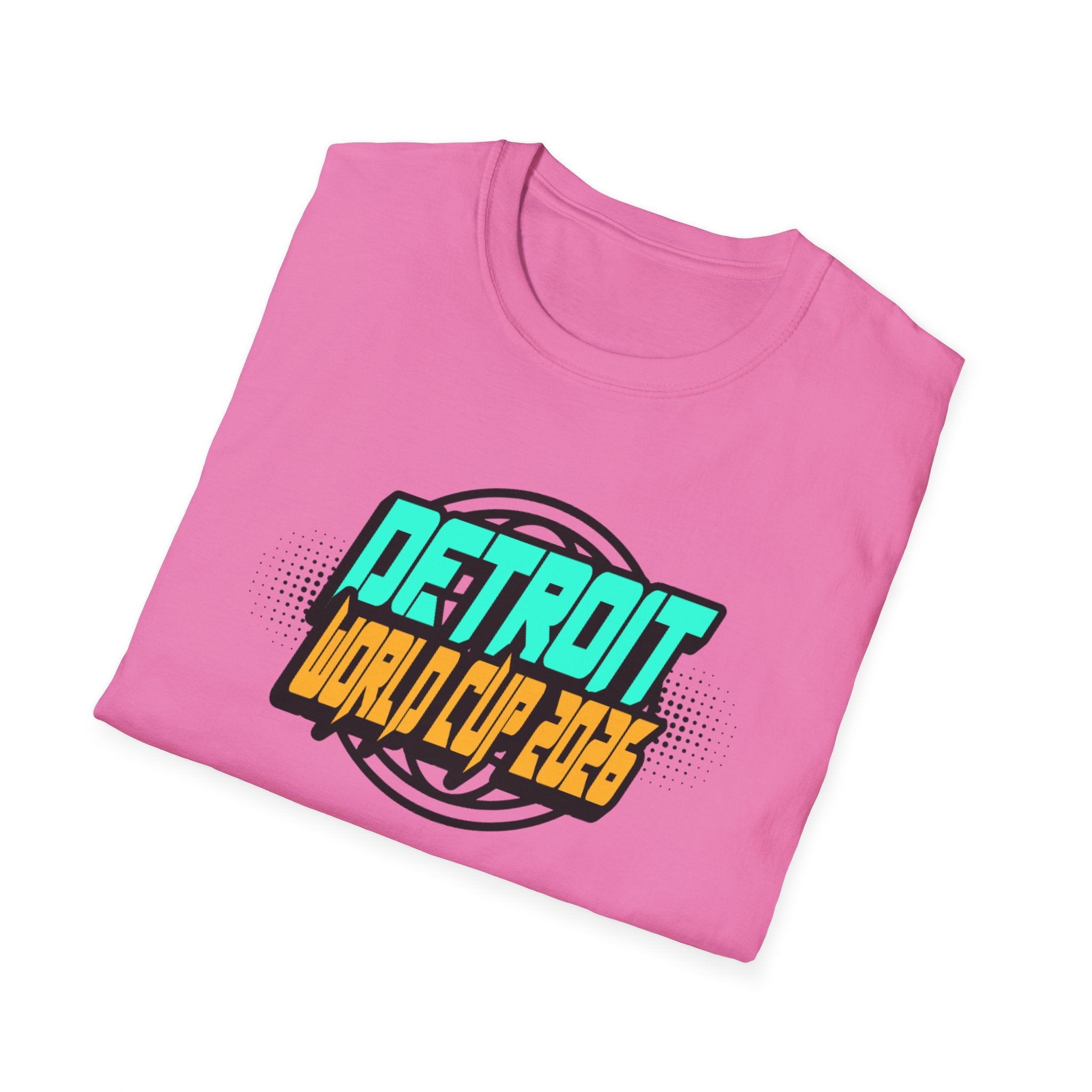 Detroit World Cup 2026 T-Shirt — Retro Soccer Graphic Tee