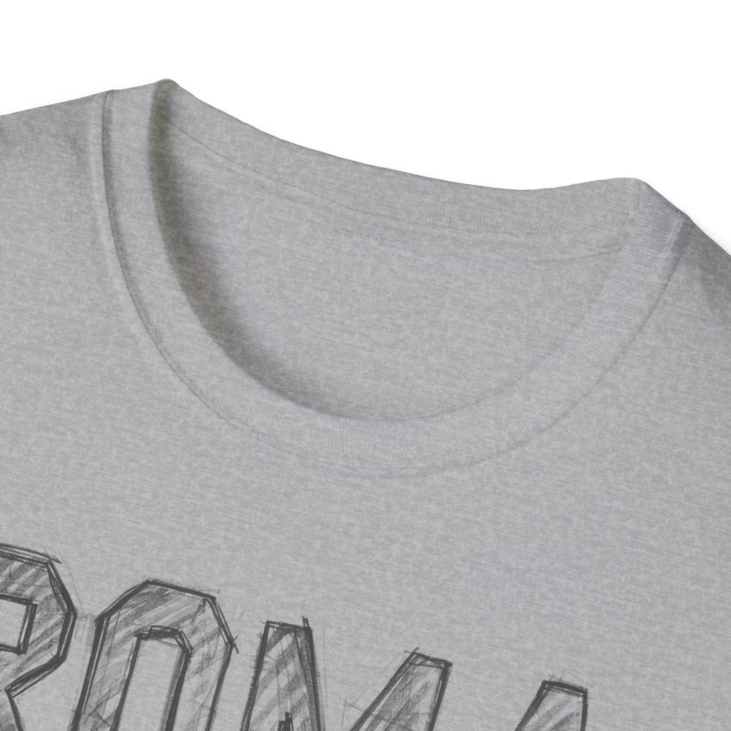 Roma Vintage Script T-Shirt — 'Roma Est. 753 BC, Eternal spirit, Timeless soul'