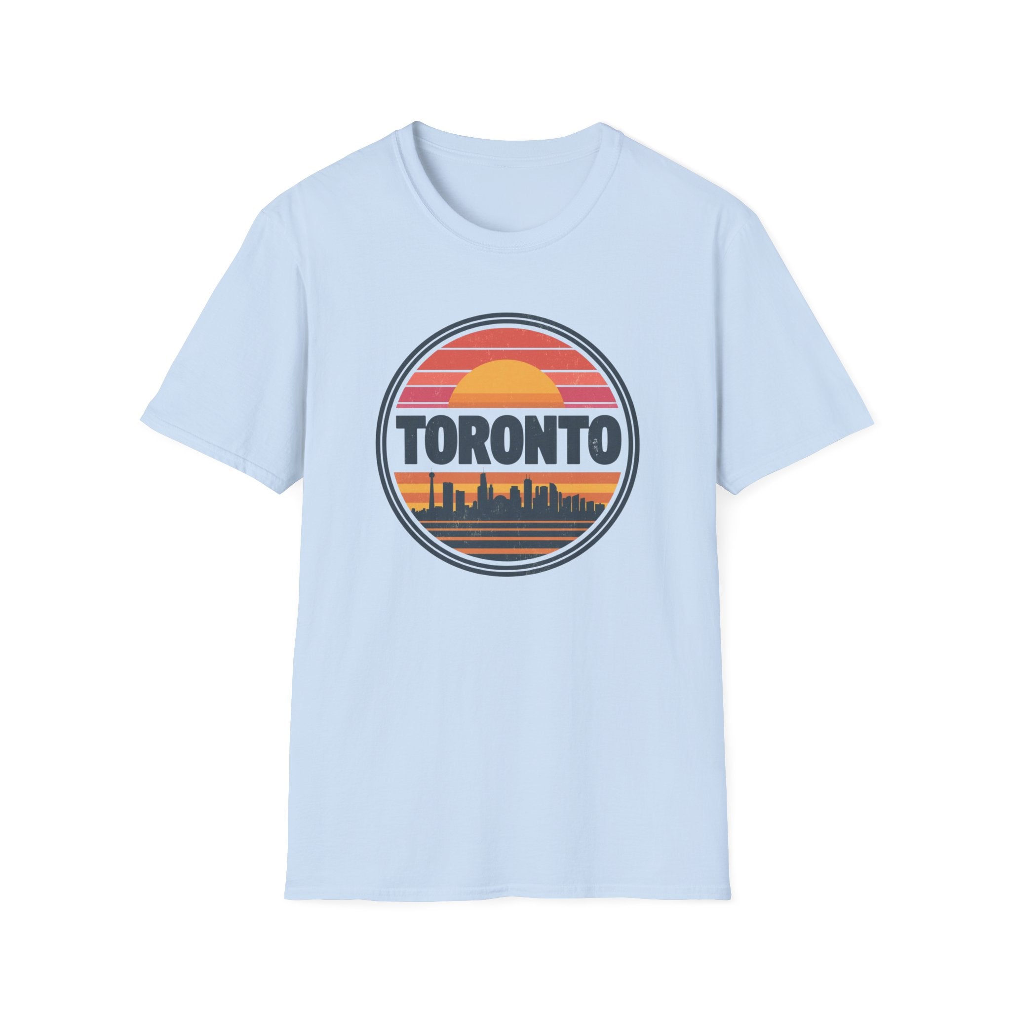 Toronto Sunset T-Shirt — Retro City Skyline Graphic Tee