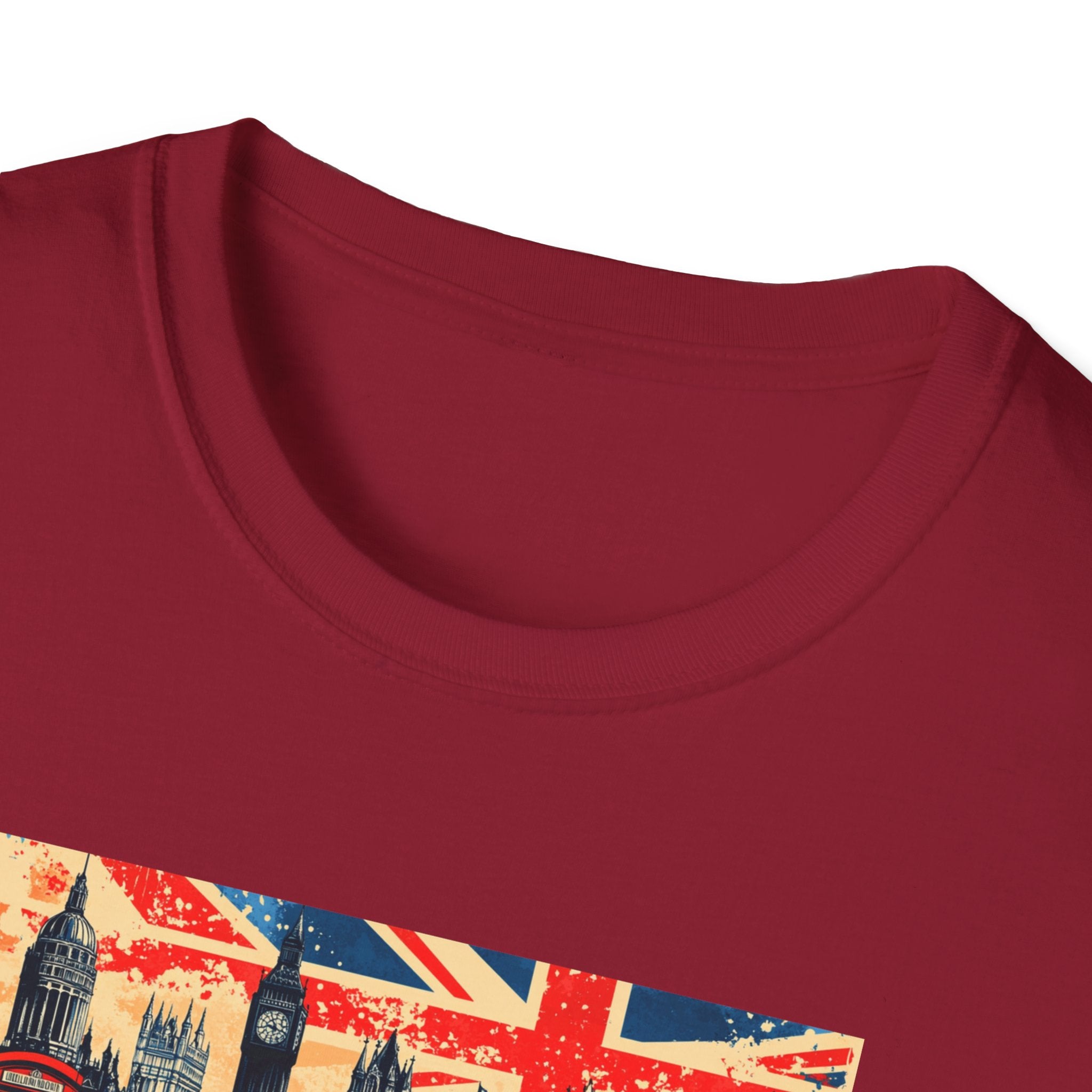 London Skyline Graphic T-Shirt | Union Jack, Tower Bridge, Red Phone Booth