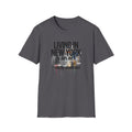 Living in New York T‑Shirt – 'Living in New York is an art, mostly abstract' Urban City Tee
