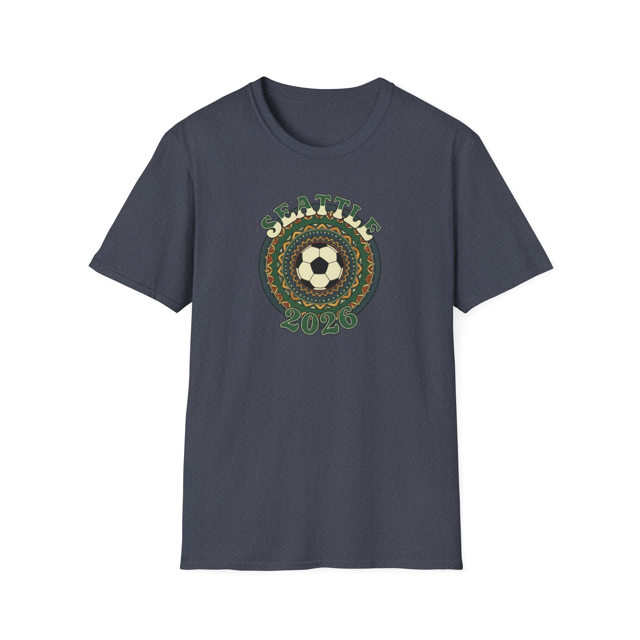 Seattle Soccer Mandala T-Shirt