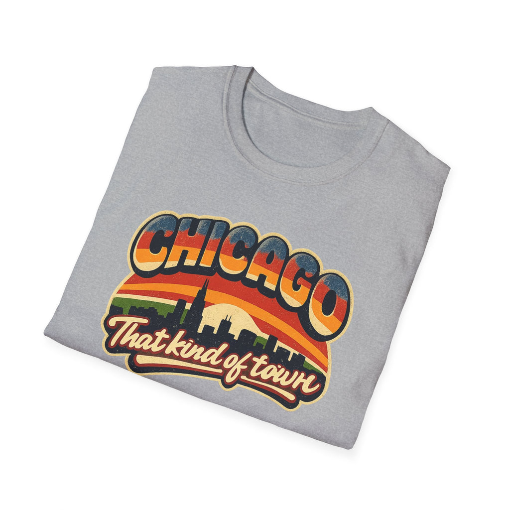 Chicago Retro Skyline T-Shirt — "That Kind of Town" Vintage City Tee