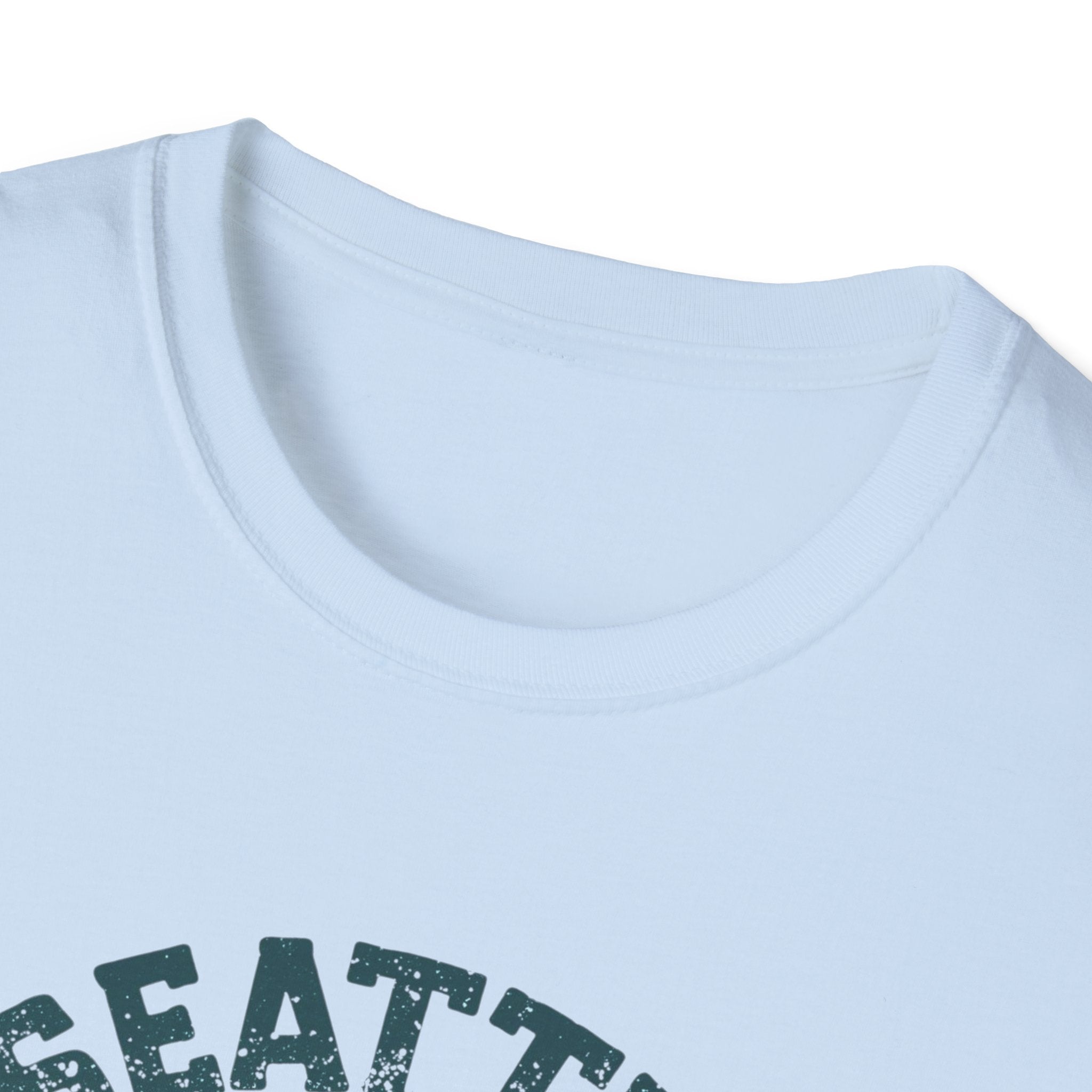 Seattle Vibes T-Shirt — Retro Mountain Sunset Graphic Tee