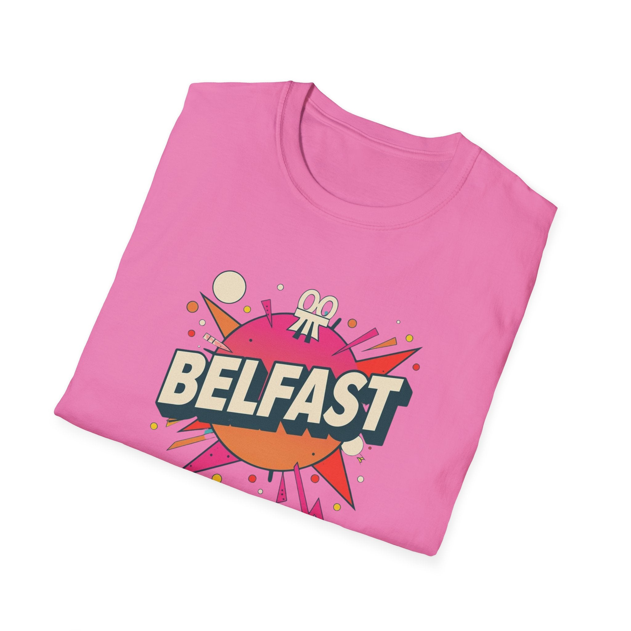 Belfast Retro Pop Art T-Shirt — Vintage City Graphic Tee