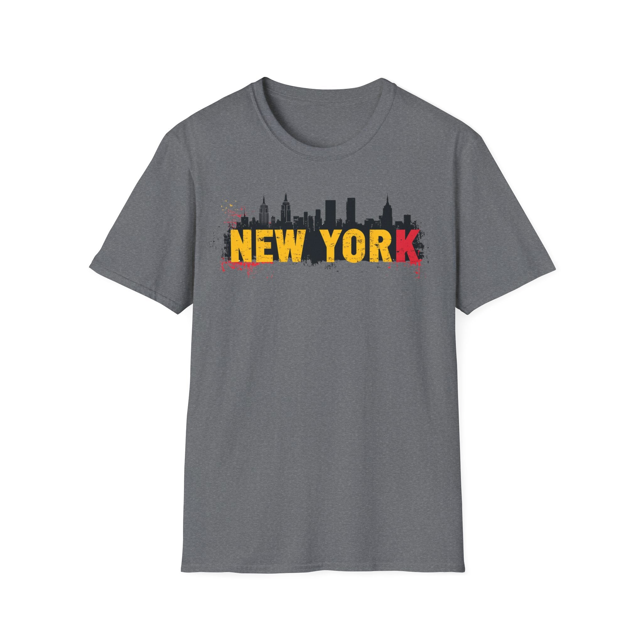 New York skyline graffiti T-Shirt | NYC skyline urban street art
