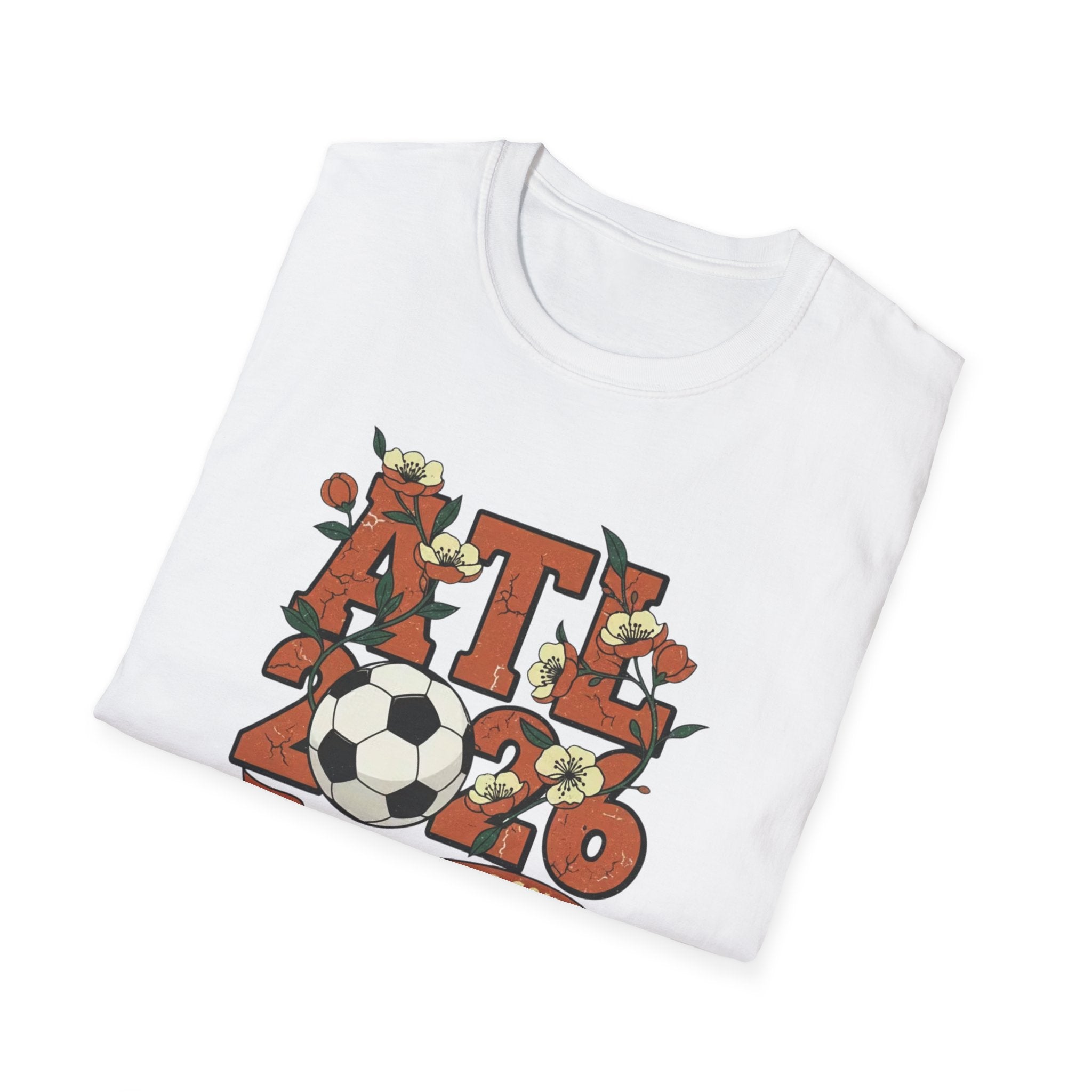 Atlanta (ATL) World Cup 2030 Soccer T-Shirt — "World Cup Comes South" Retro Design