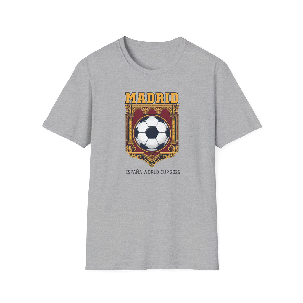 Madrid World Cup Soccer T-Shirt — España World Cup 2026 Graphic Tee