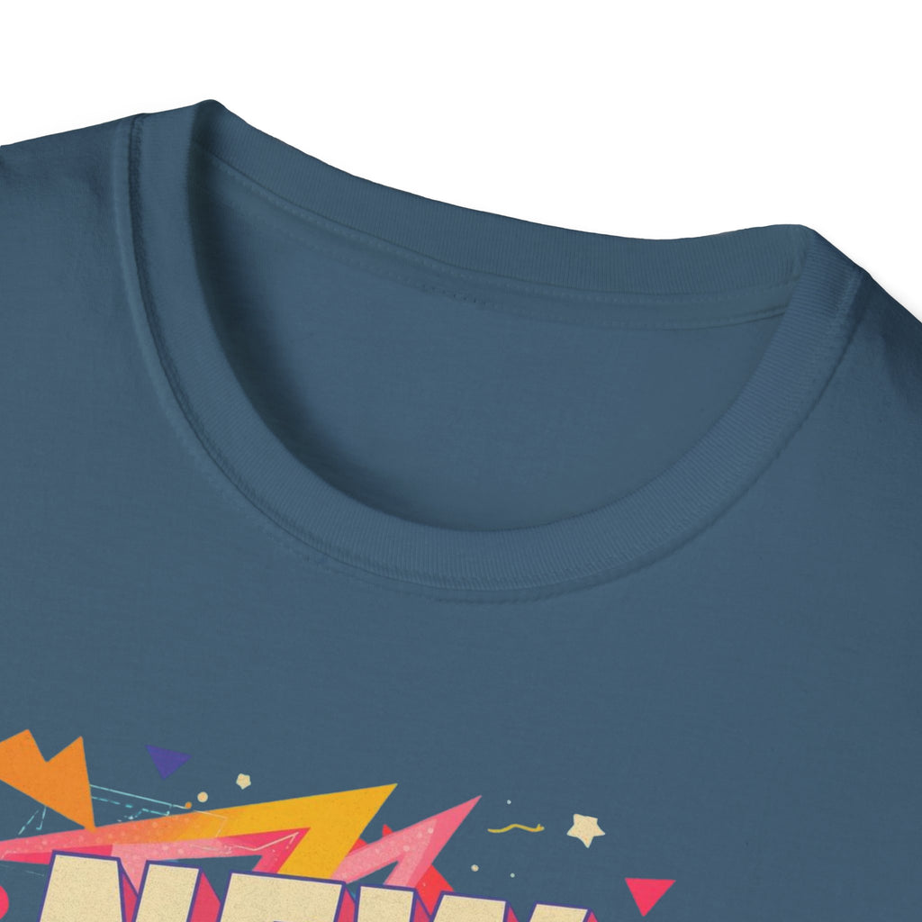 New York Retro Pop Art T-Shirt | Colorful City Typography
