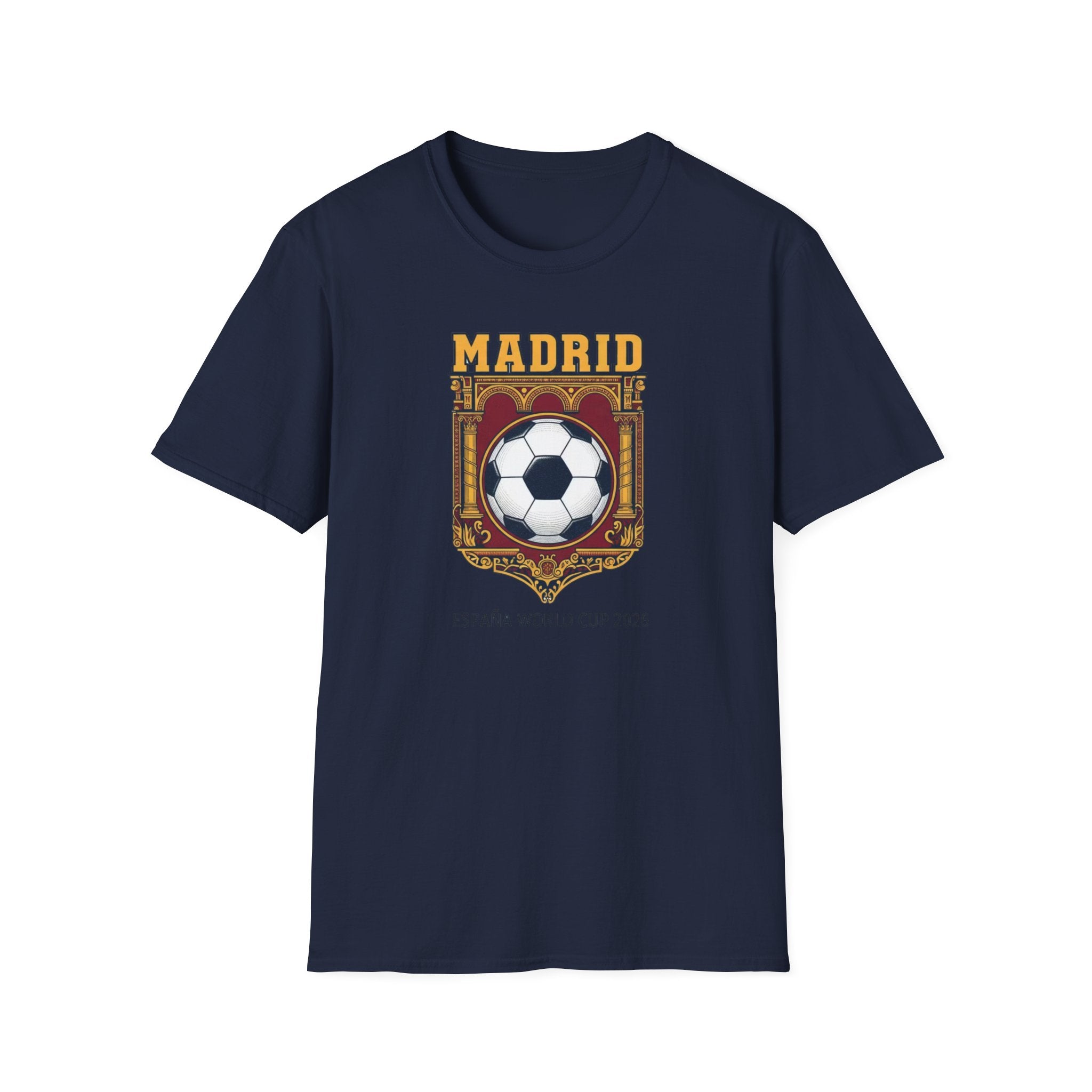 Madrid World Cup Soccer T-Shirt — España World Cup 2026 Graphic Tee