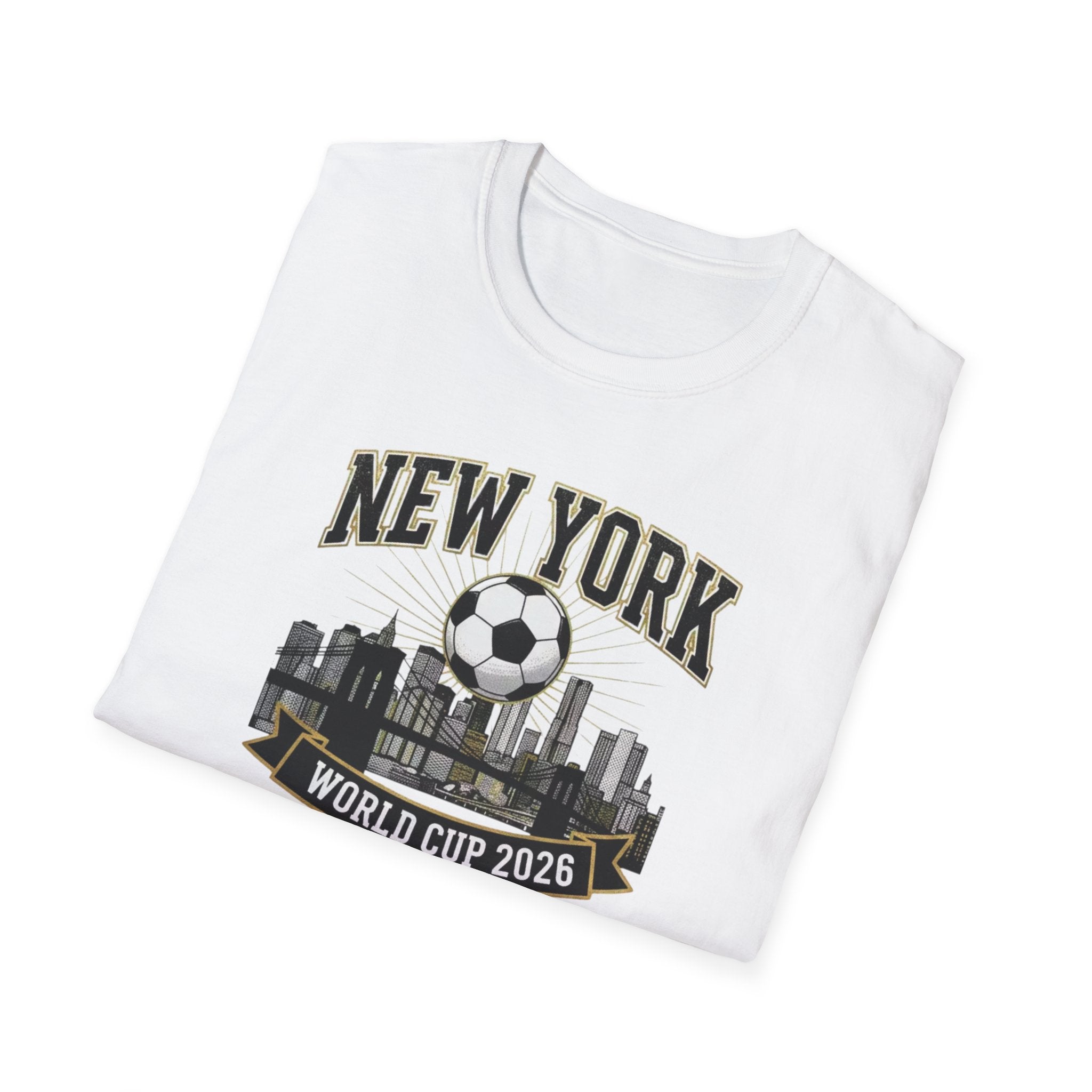New York World Cup 2026 Soccer T-Shirt
