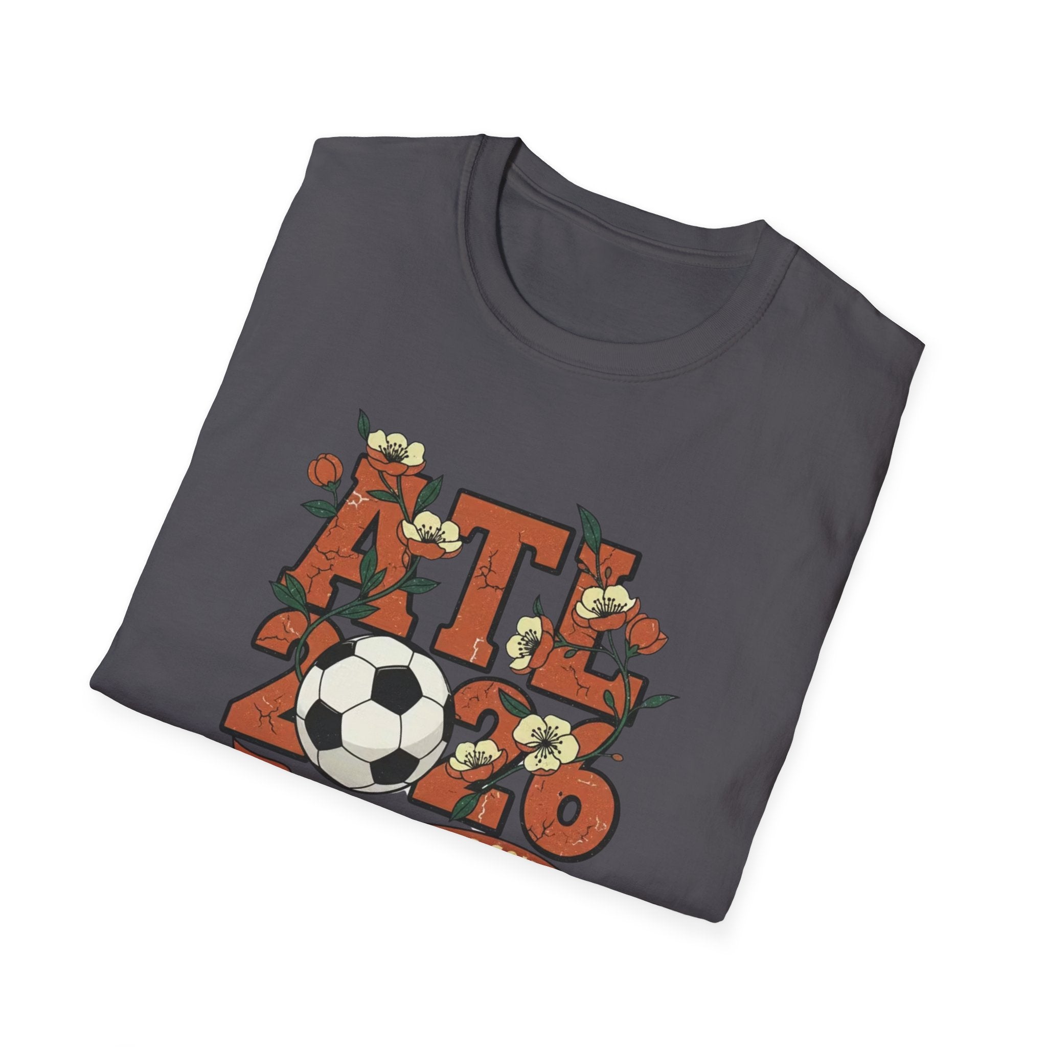 Atlanta (ATL) World Cup 2030 Soccer T-Shirt — "World Cup Comes South" Retro Design