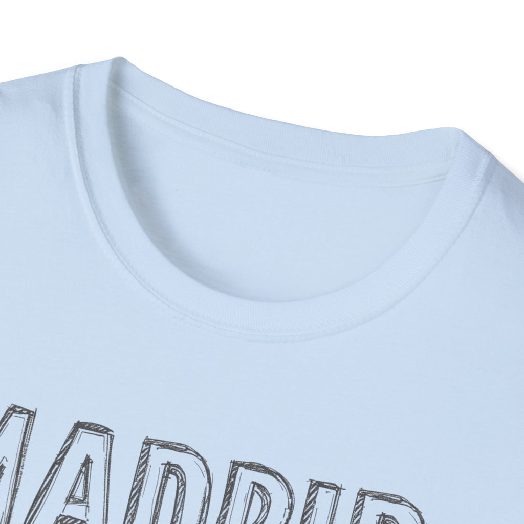 Madrid “Live with Passion” Graphic T‑Shirt