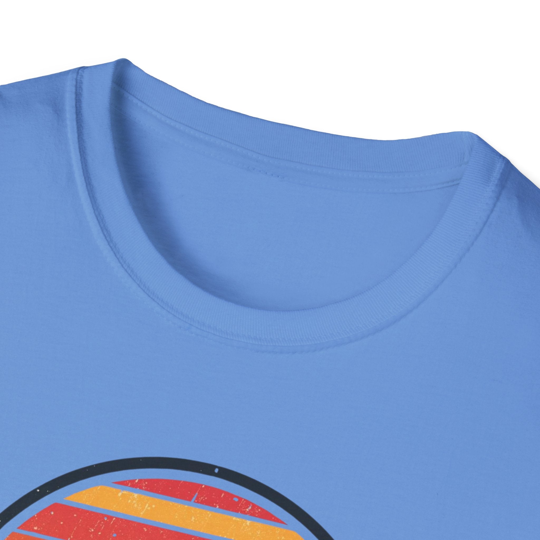 Detroit Skyline Retro Sunset T-Shirt