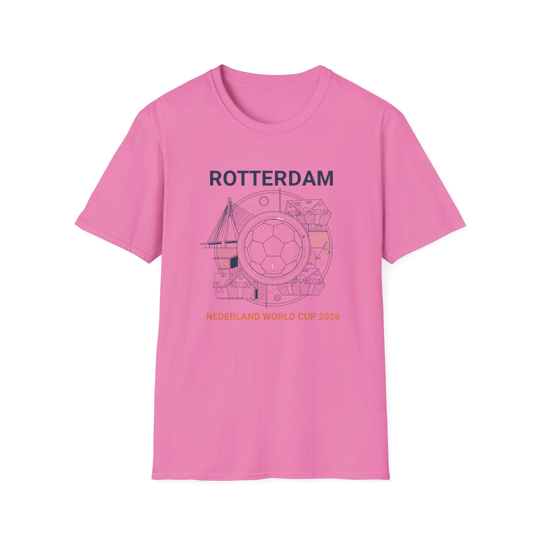 Rotterdam World Cup 2026 Soccer T-Shirt — Nederland Football Fan Tee