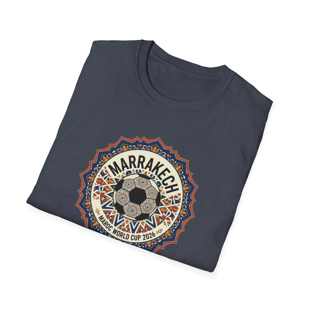 Marrakech Mosaic T-Shirt — Vintage Moroccan Mandala Travel Tee