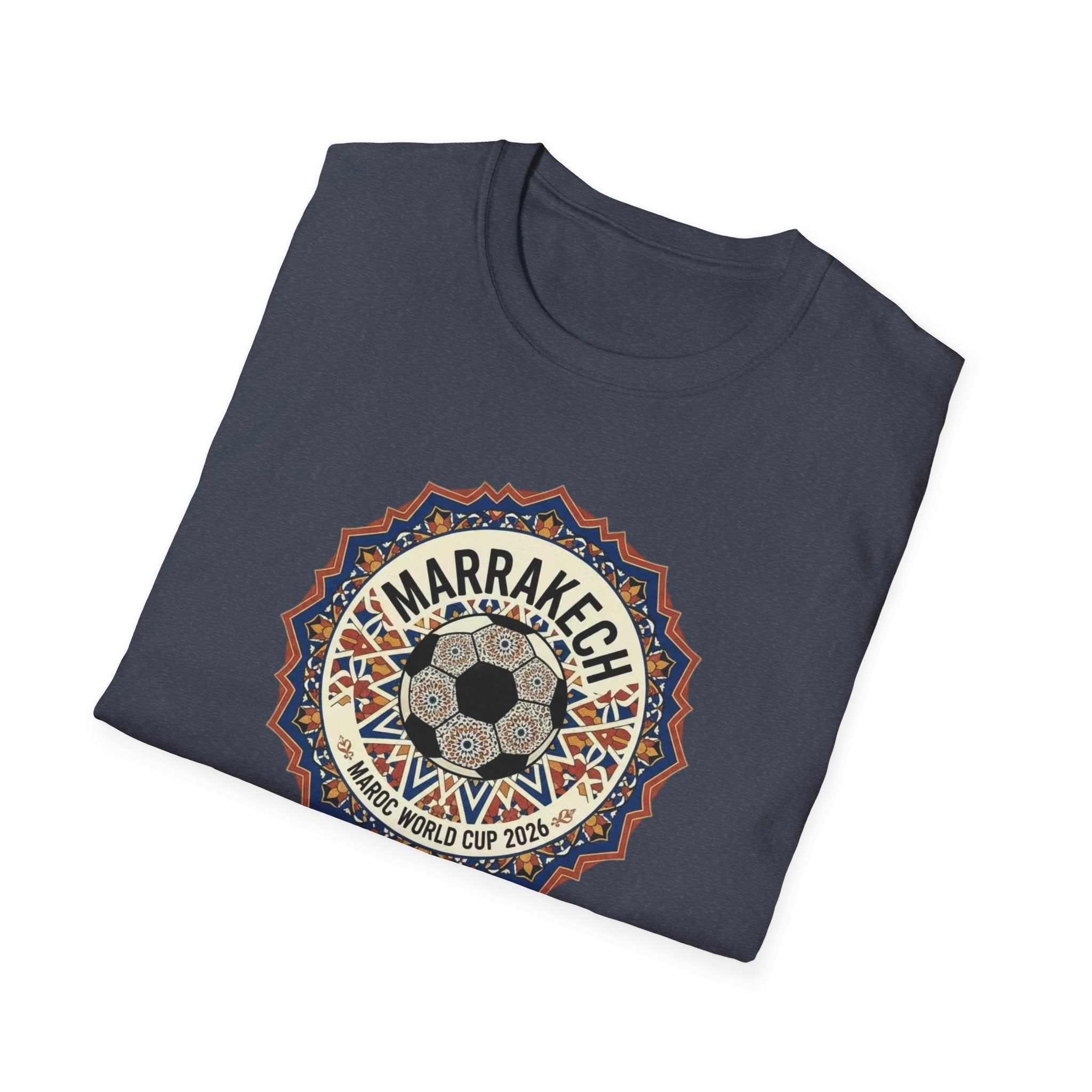 Marrakech Mosaic T-Shirt — Vintage Moroccan Mandala Travel Tee