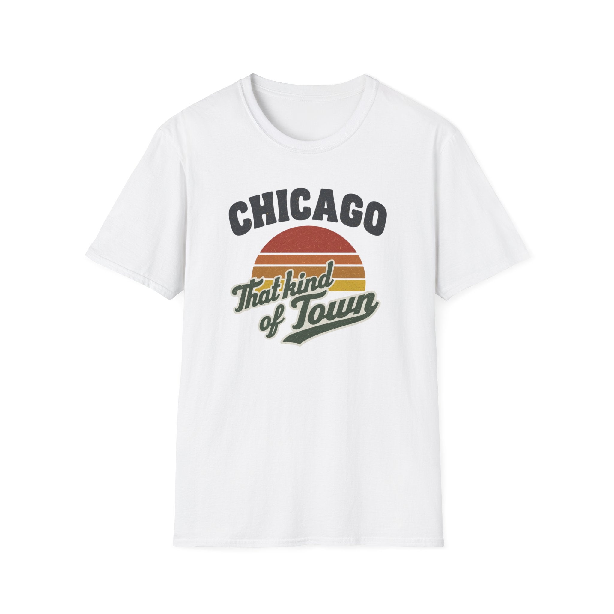 Chicago That Kind of Town T-Shirt — Retro Sunset City Tee