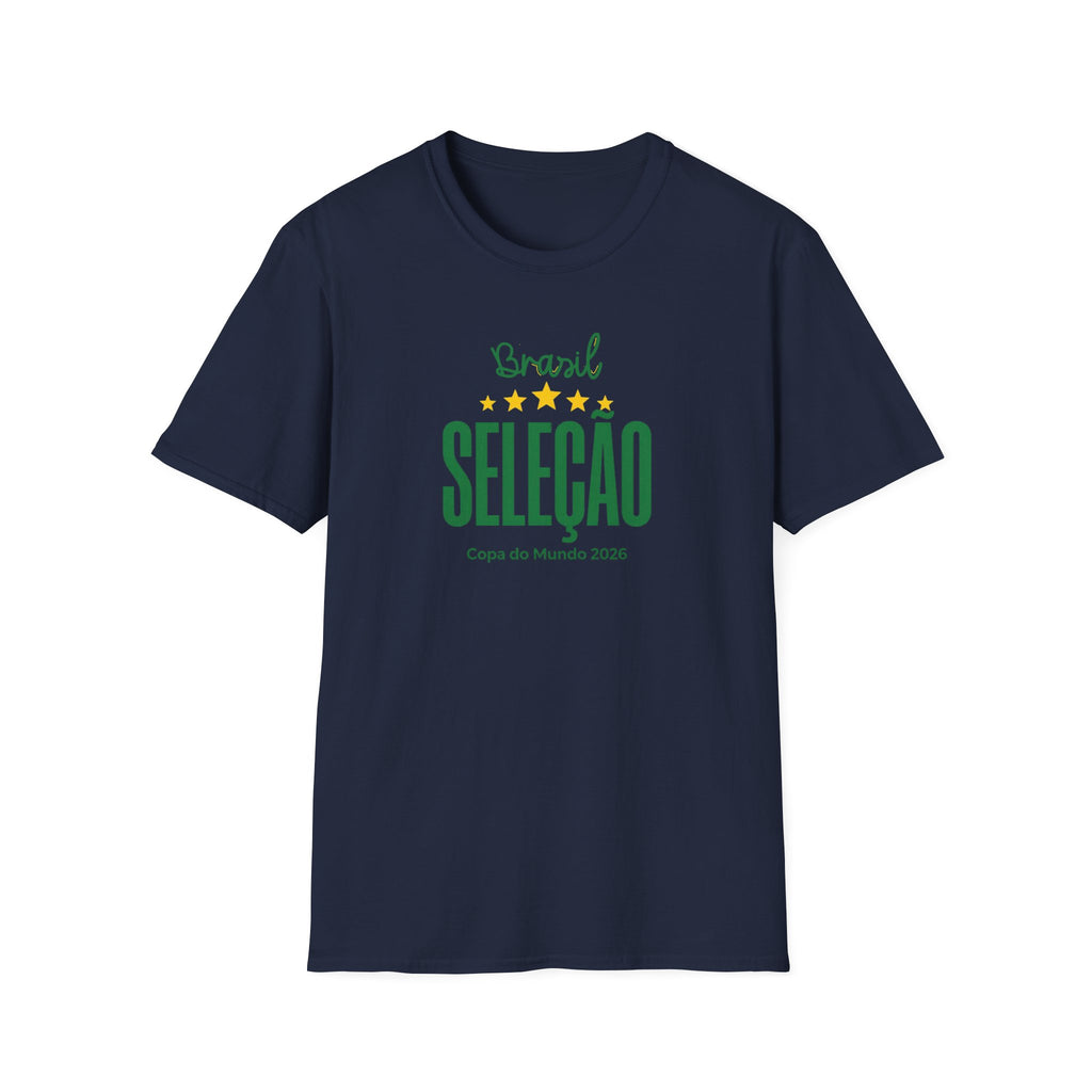 Selecao Brazil Soccer T-Shirt – Copa do Mundo 2022 Fan Tee