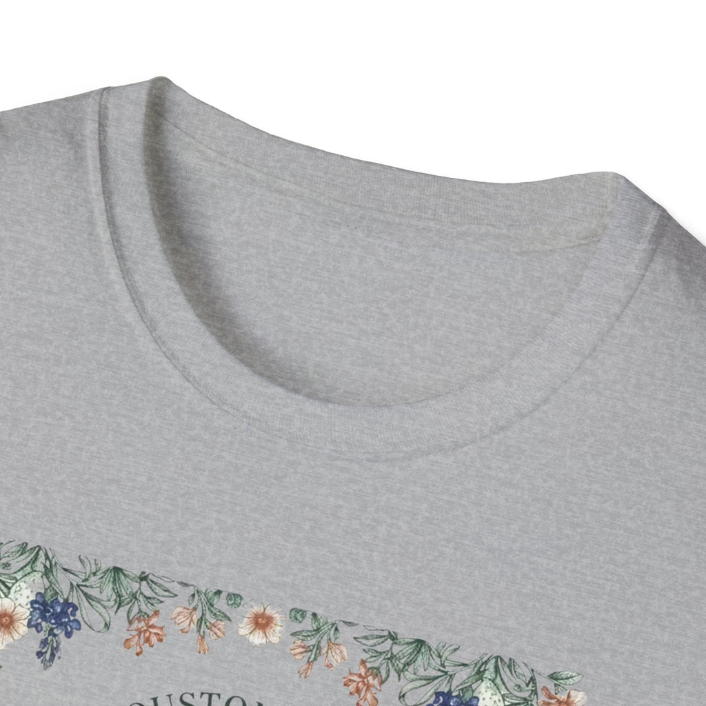 Floral Soccer Mom T-Shirt — 'Best Mom Ever' Athletic Floral Tee