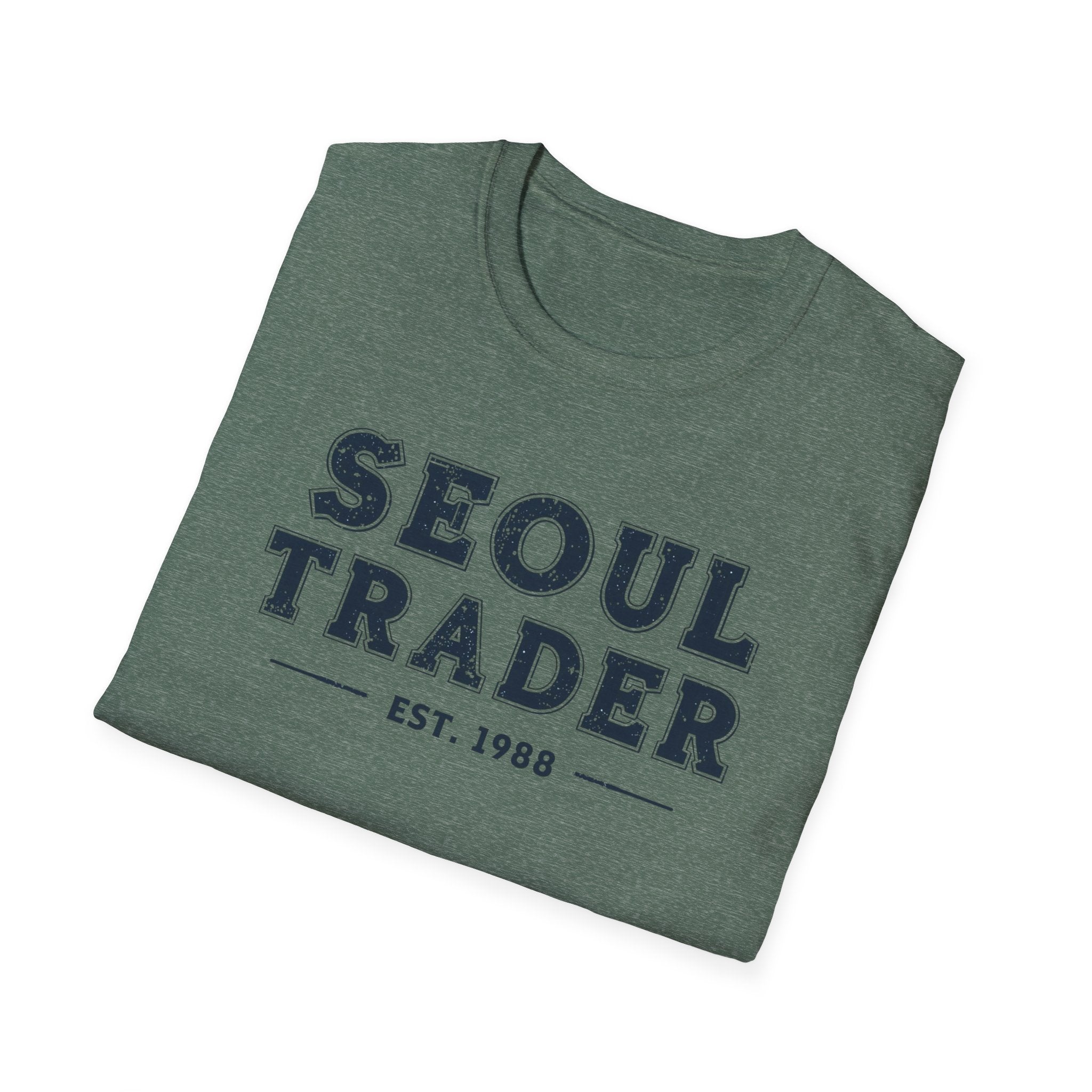 Seoul Trader T-Shirt – Vintage Collegiate 'EST. 1988' Seoul Graphic Tee